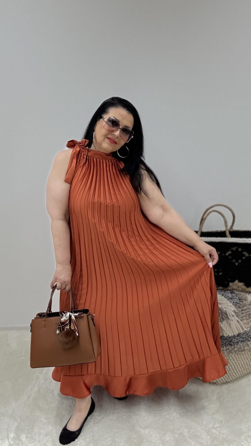 Plissee Kleid „Eliza“ – Bild 8