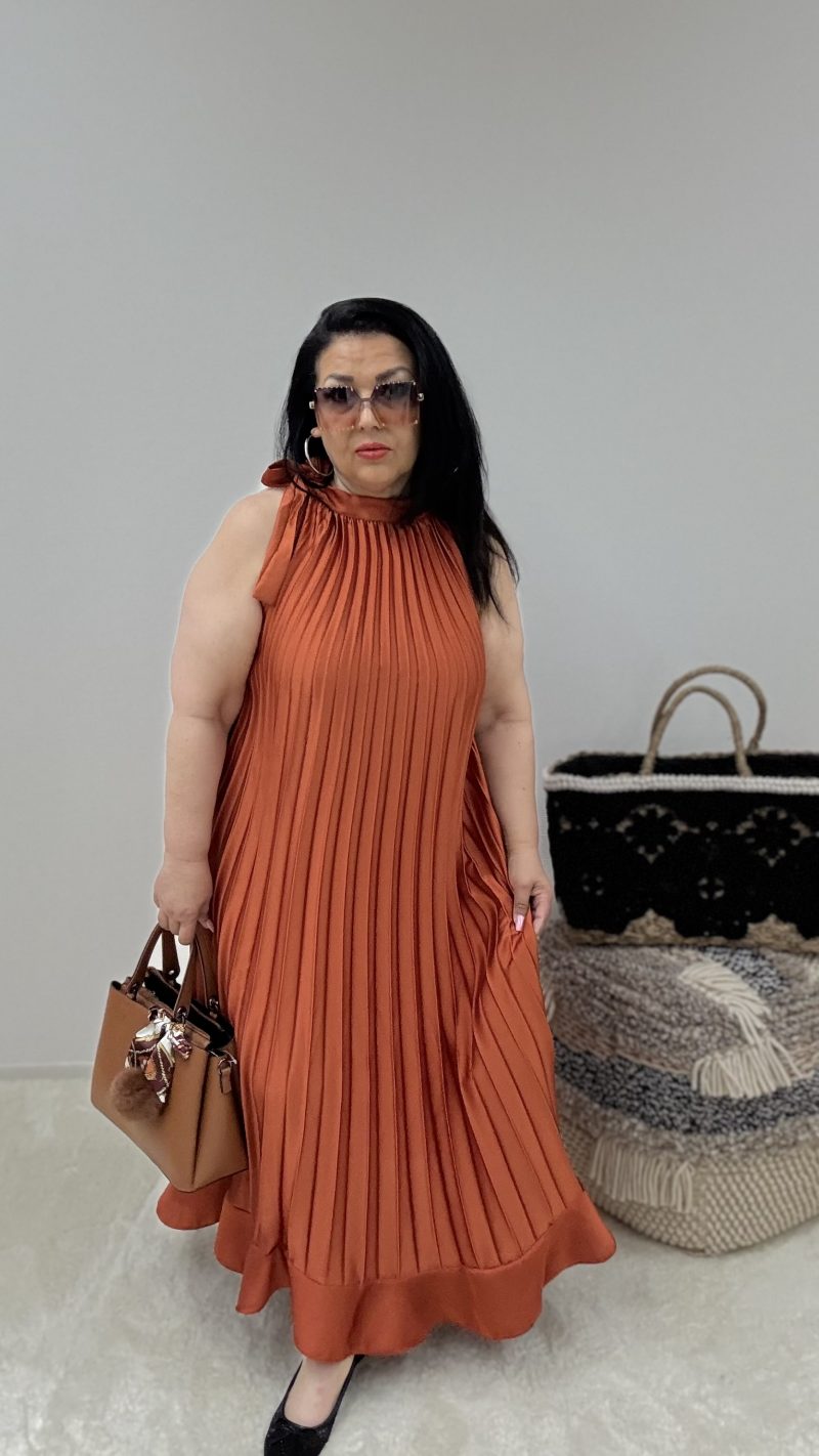 Plissee Kleid „Eliza“ – Bild 10