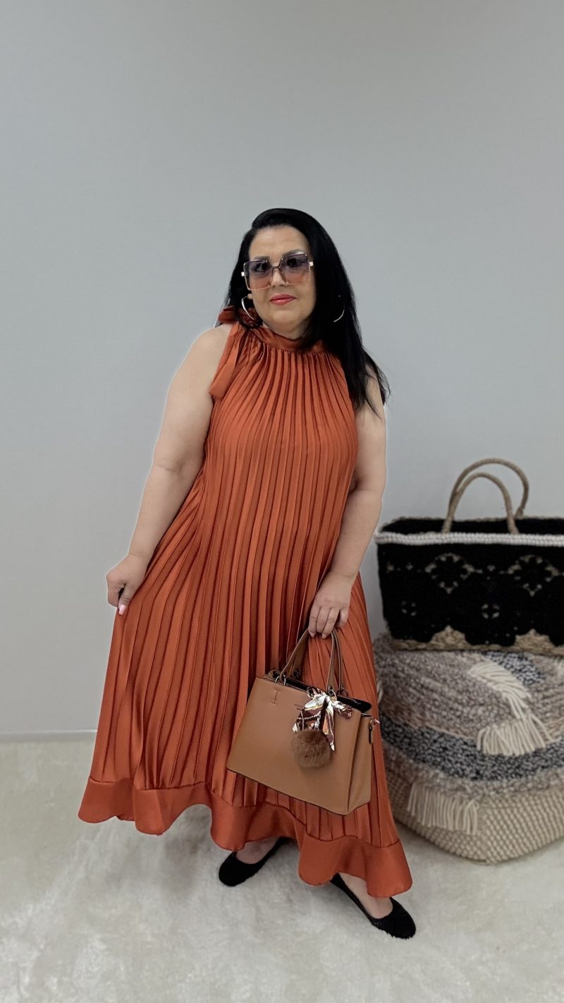 Plissee Kleid „Eliza“ – Bild 9