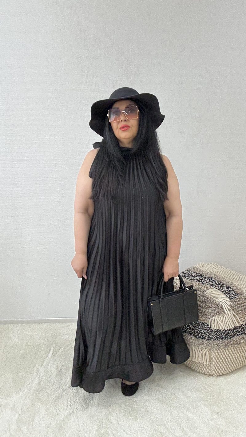 Plissee Kleid „Eliza“ – Bild 2