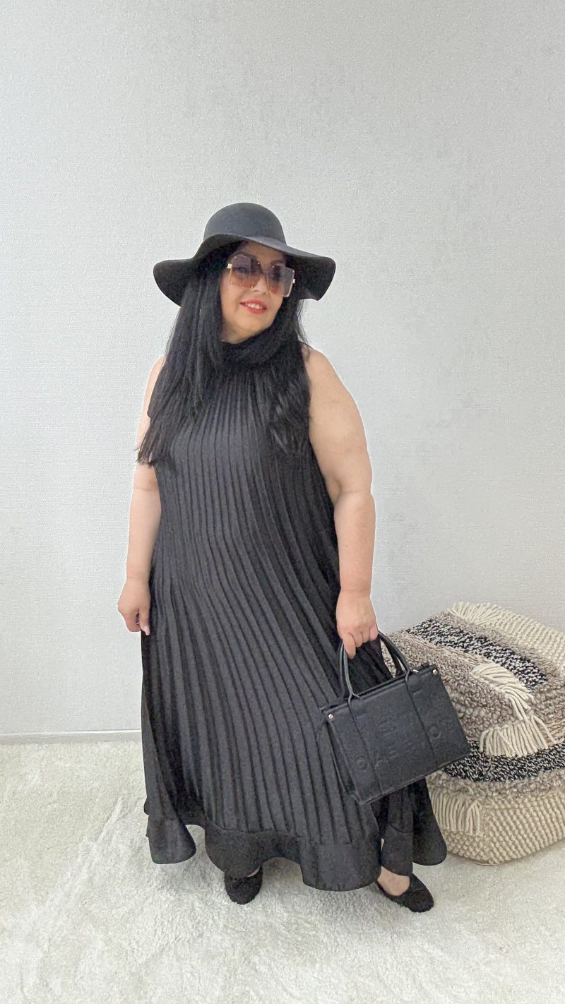 Plissee Kleid „Eliza“ – Bild 3