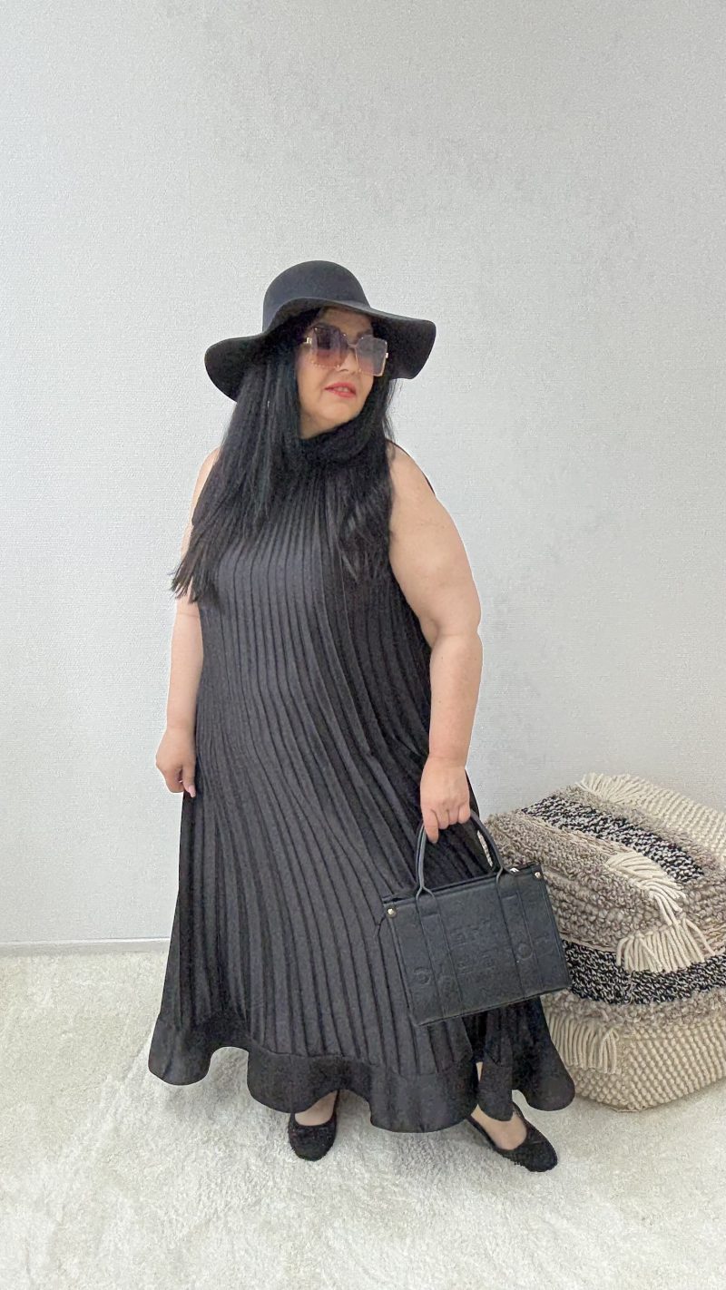 Plissee Kleid „Eliza“ – Bild 4
