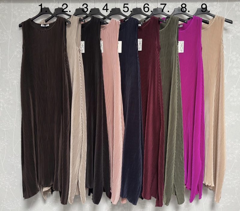 Plissee Kleid "Amy" – Bild 3