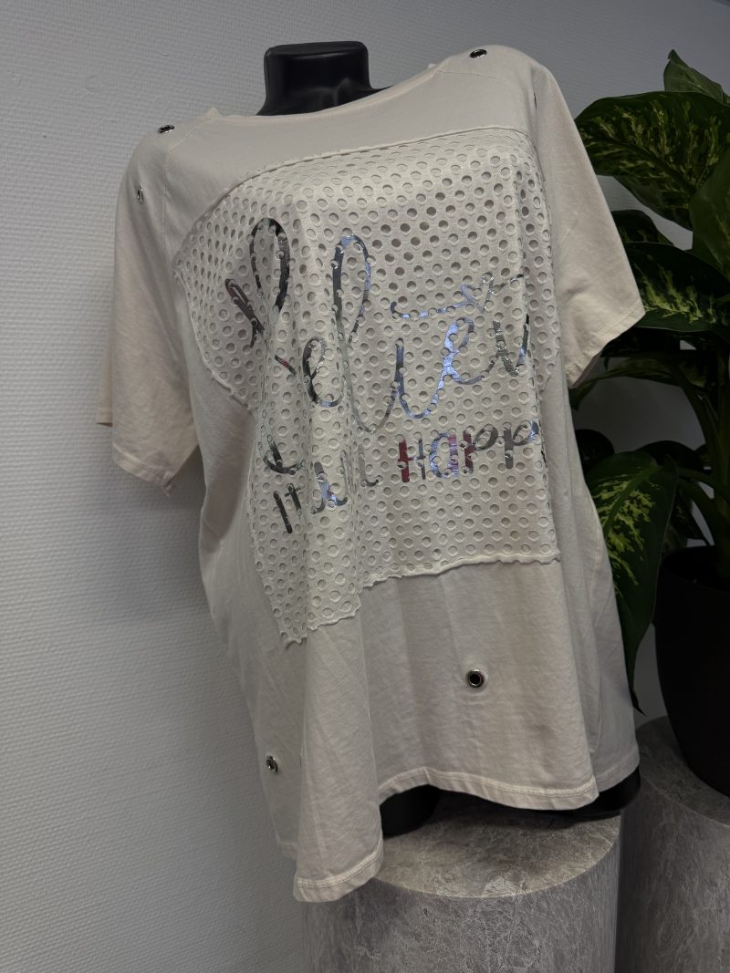 Shirt Believe Beige