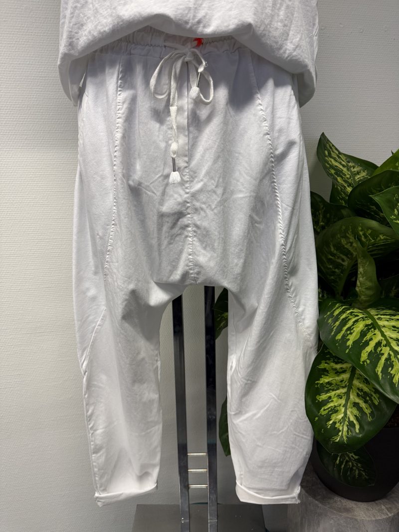 Baggy Hose Weiß