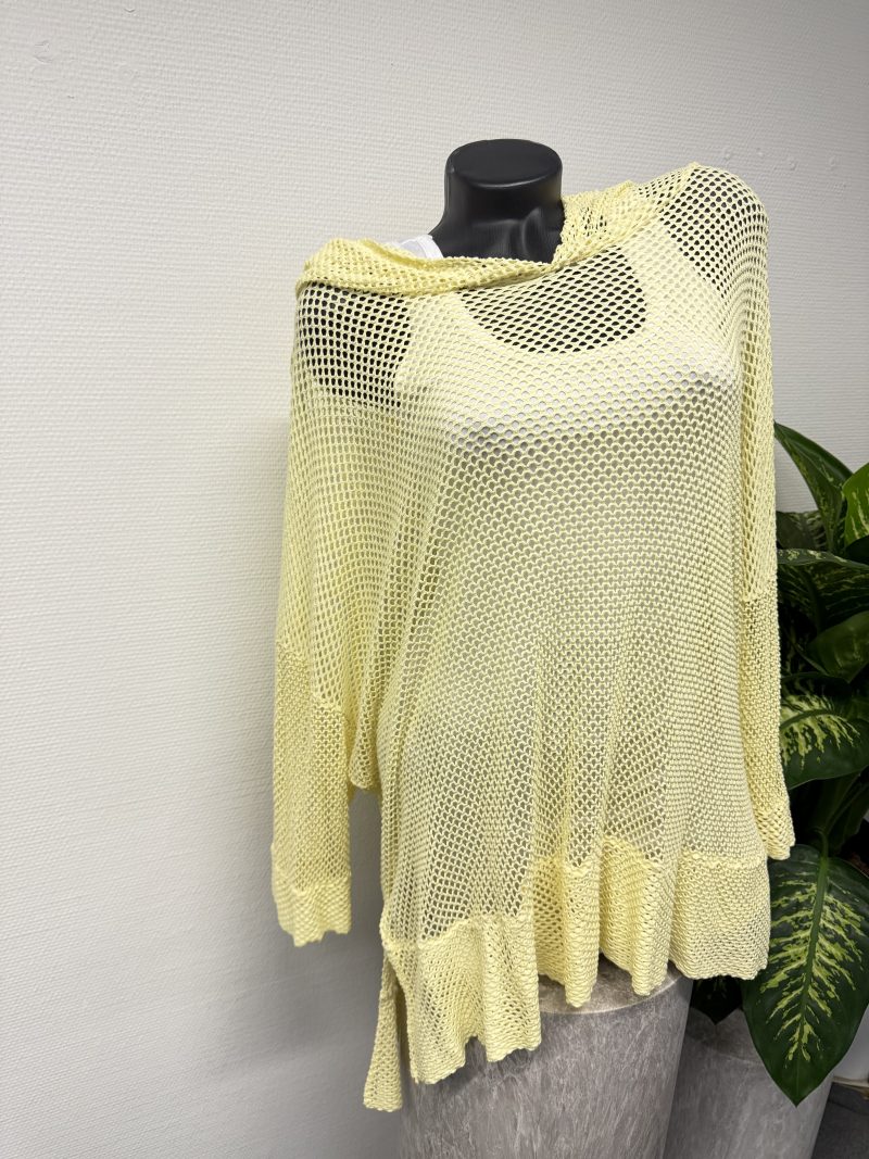 Shirt Netzshirt gelb