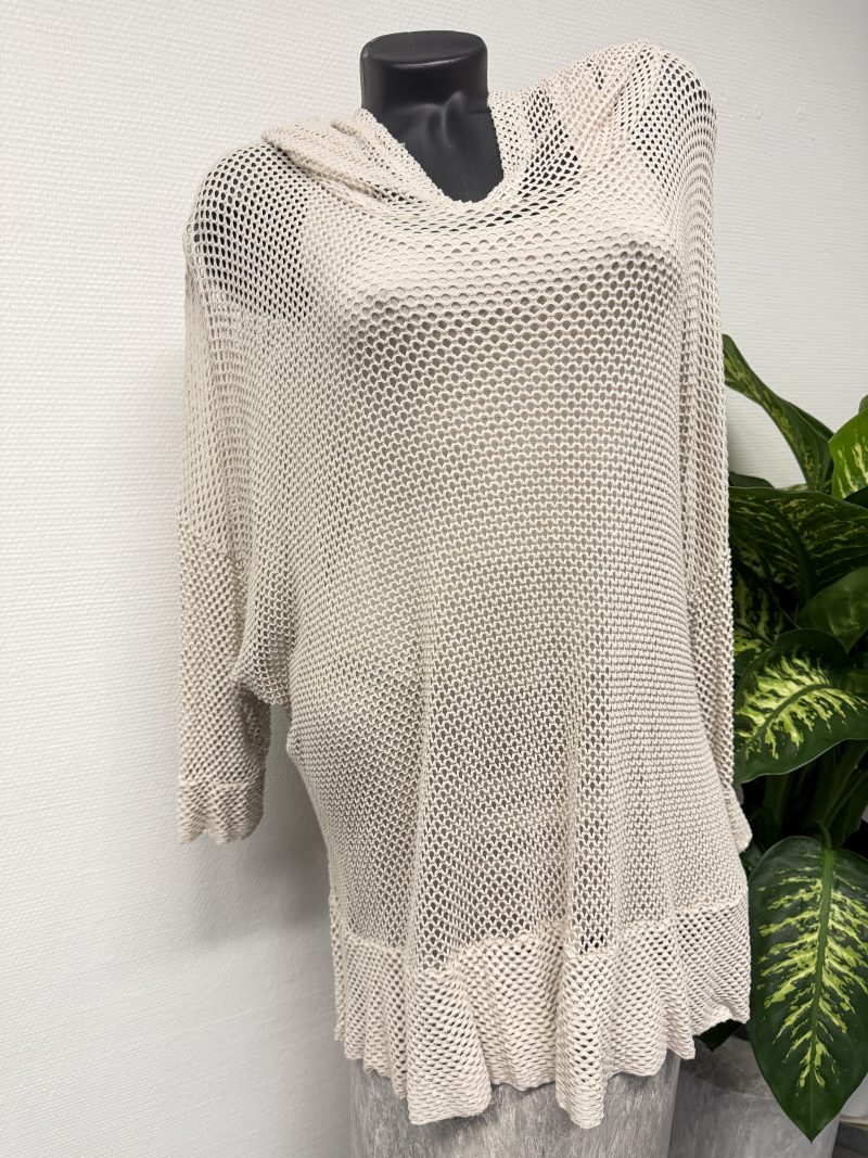Shirt Netzshirt beige