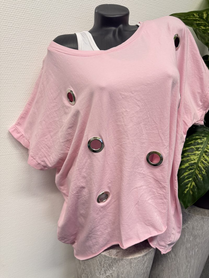 Shirt mit Ösen