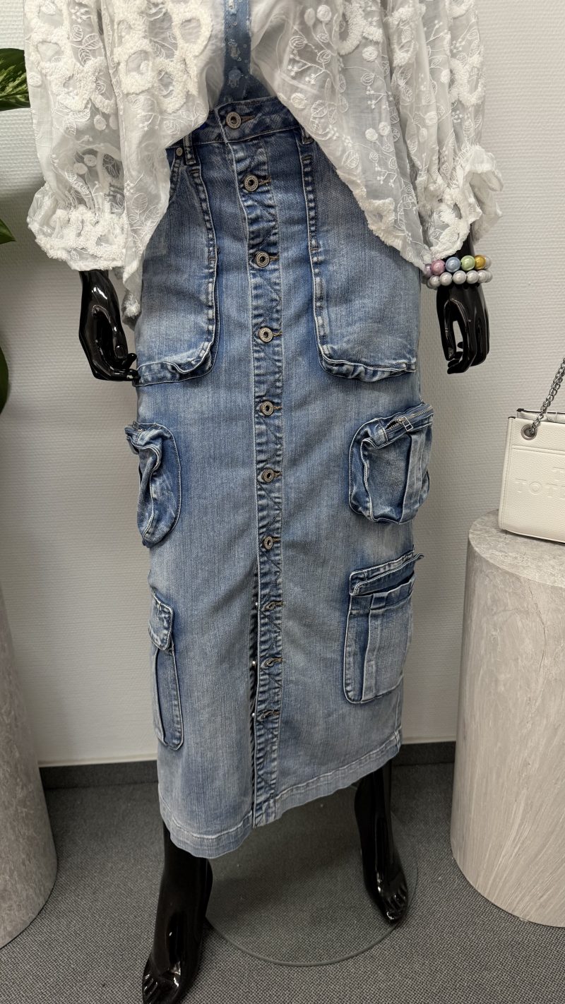 Jeansrock Sexy Woman
