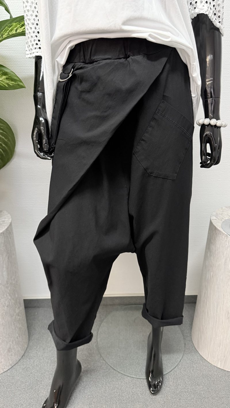 Baggy Hose Schwarz