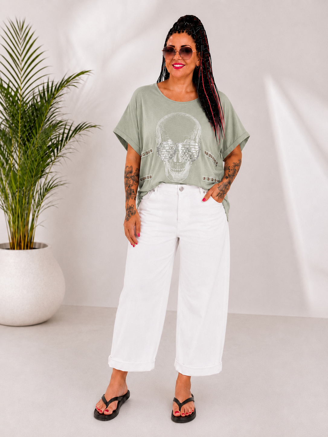 Shirt Skull "sunglass" – Bild 7
