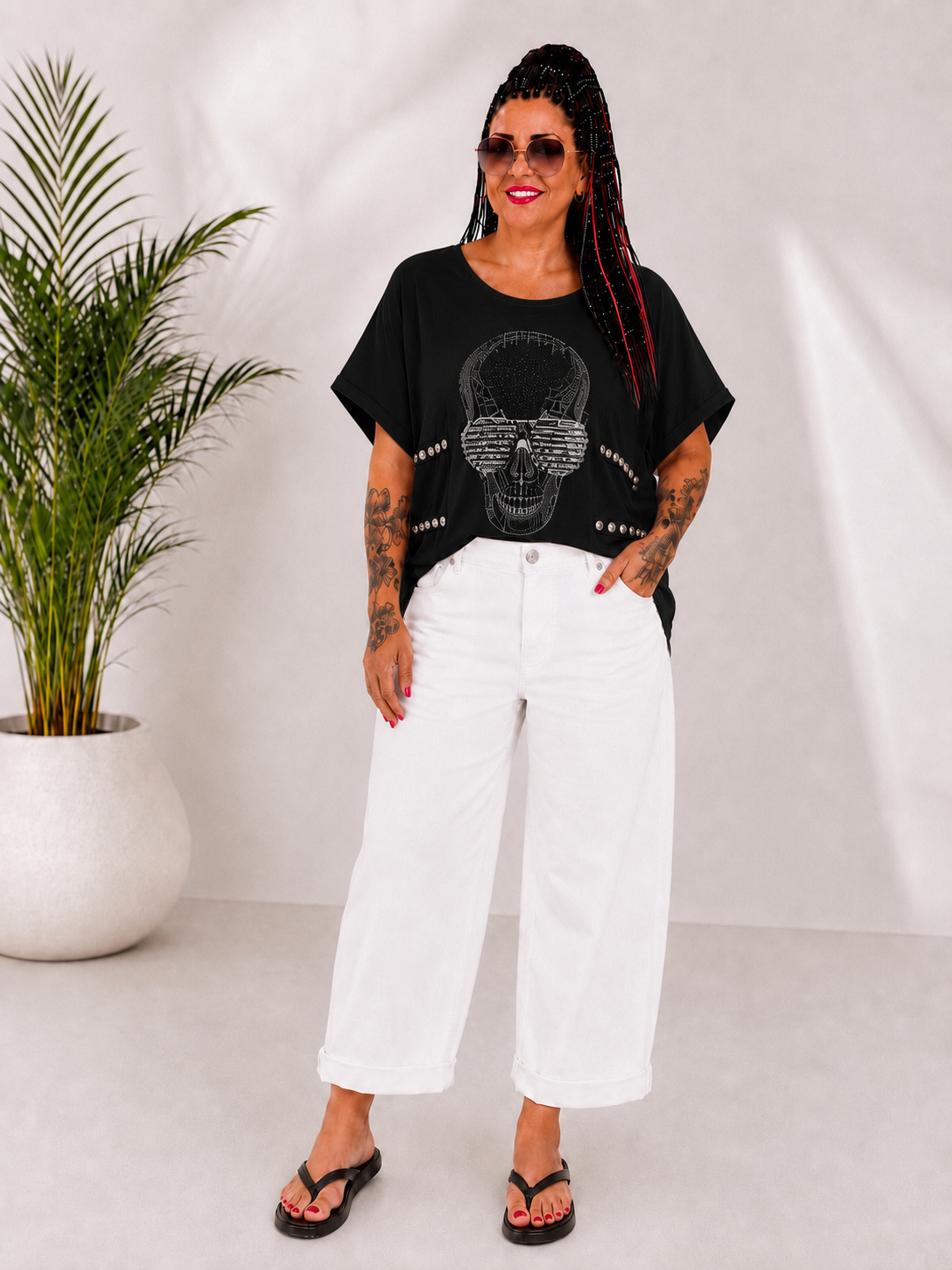 Shirt Skull "sunglass" – Bild 8