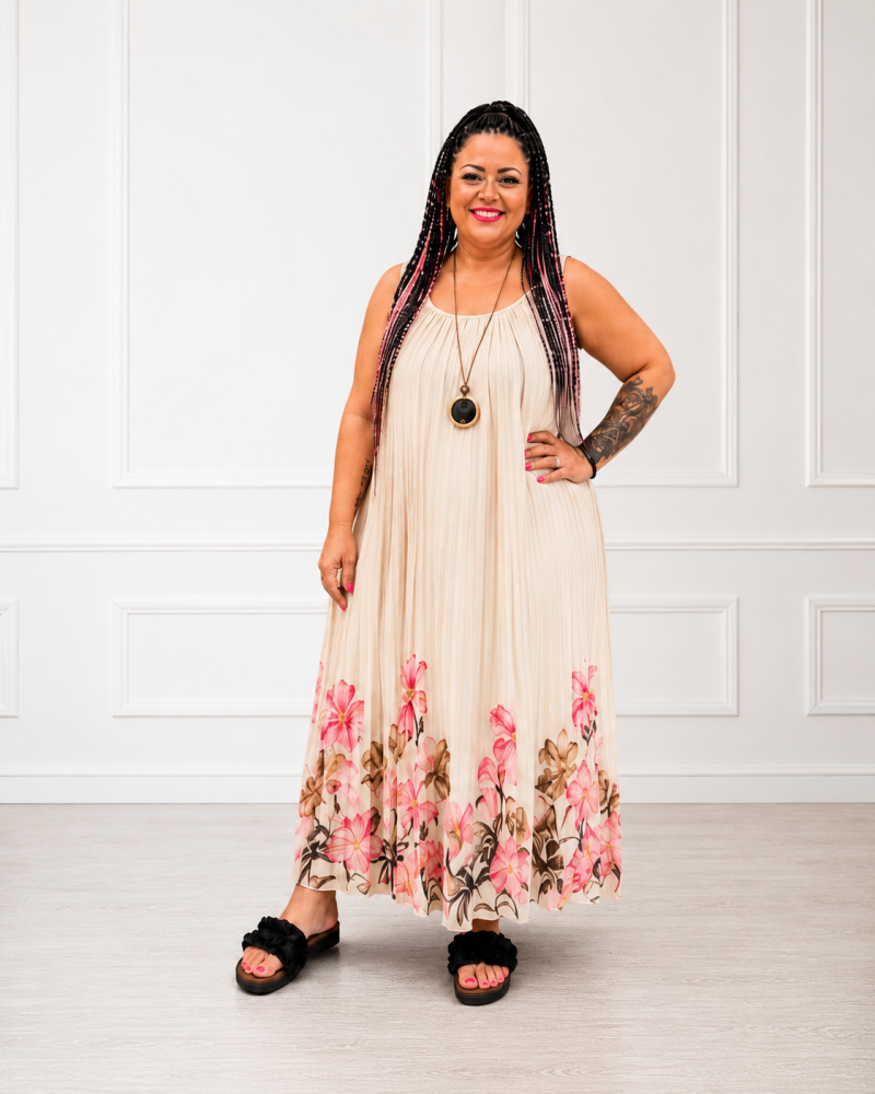 Sommerkleid Plissee