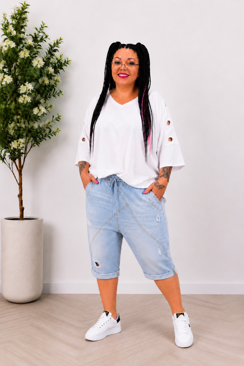 Sexy Woman Baggy mit cutouts